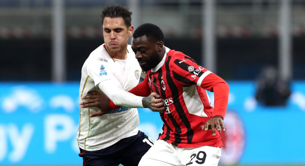 Cagliari, punto d’oro col Milan: Caprile mostruoso in porta