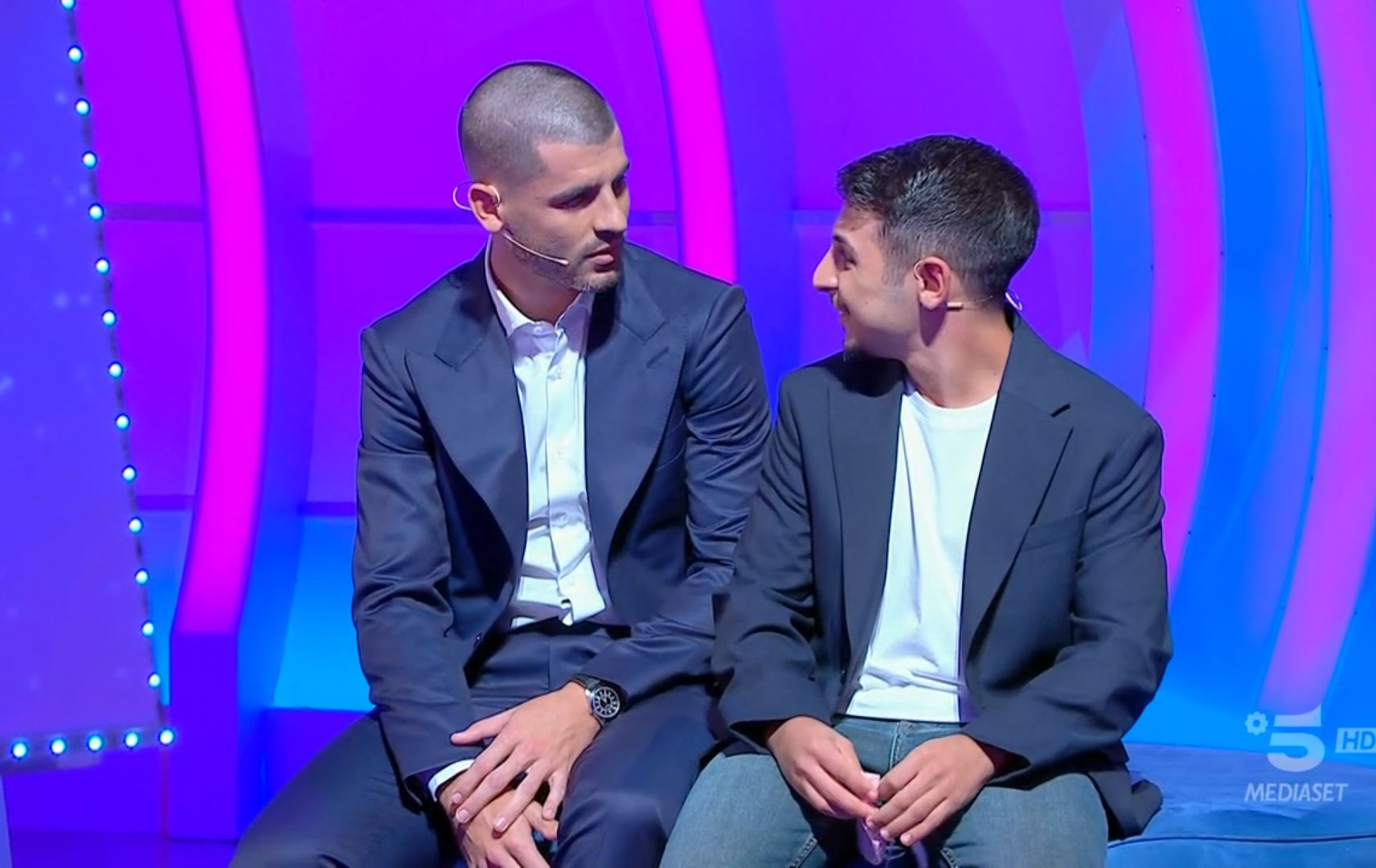 C’è Posta per Te, un regalo per Matteo: l’incontro con Alvaro Morata