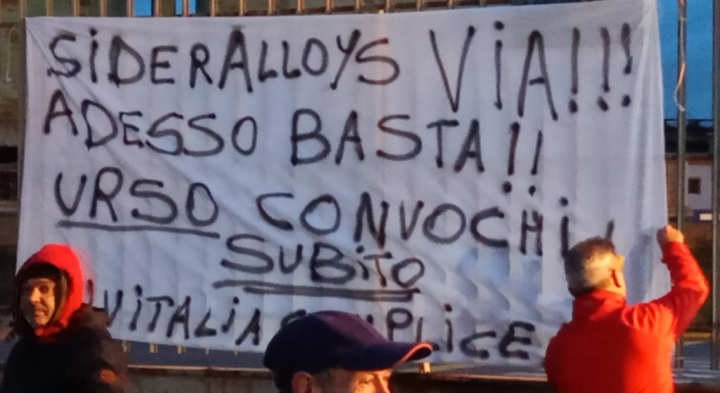 Sider Alloys, Regione e sindacati chiedono incontro al governo