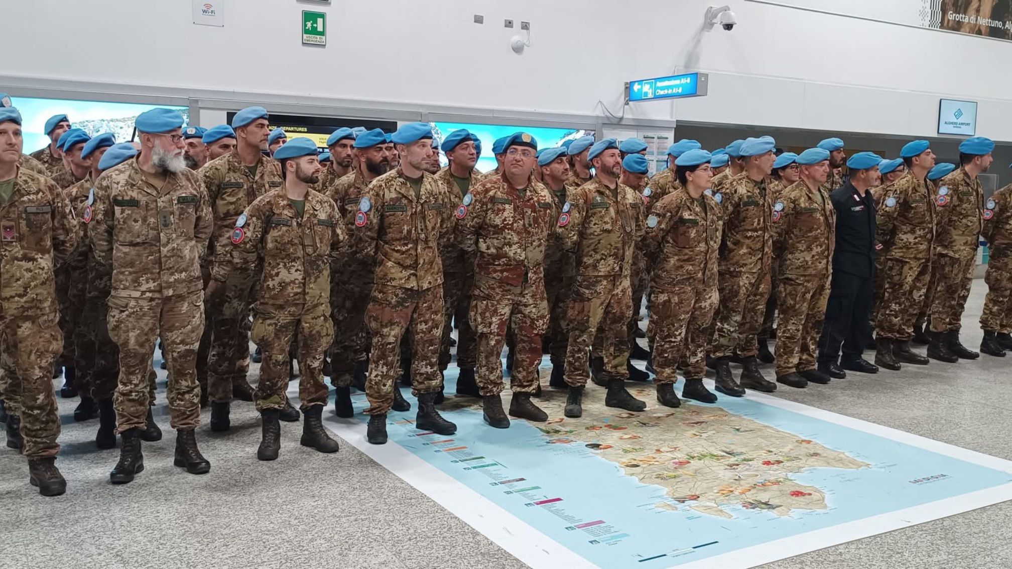 Alghero, la Brigata Sassari è tornata dalla missione in Libano